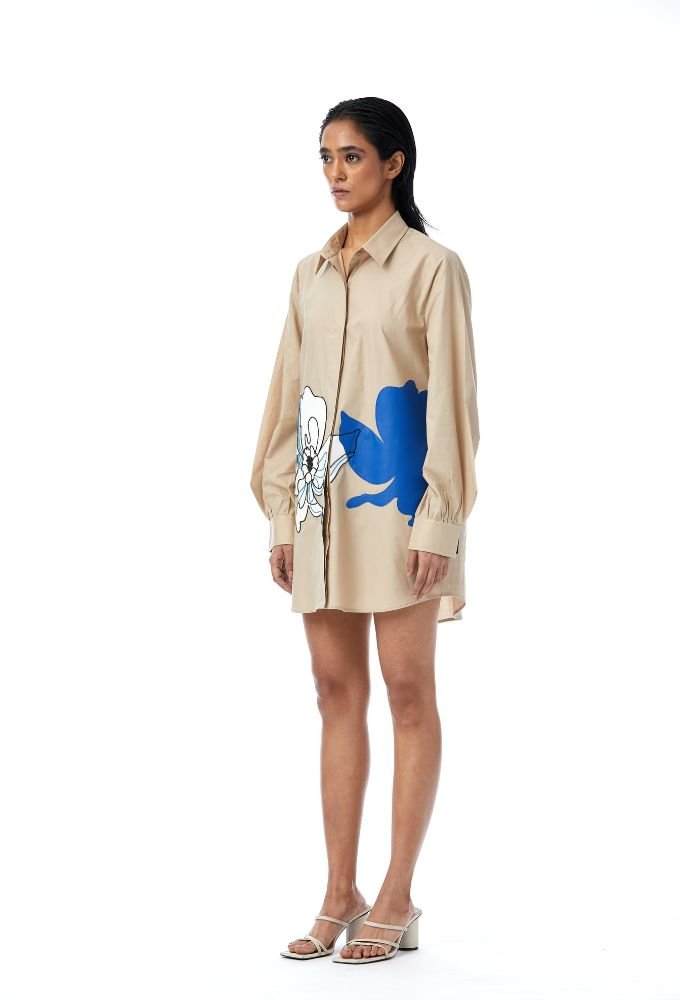 ‘ETHRA’ SHIRT DRESS - Kanika Goyal Label
