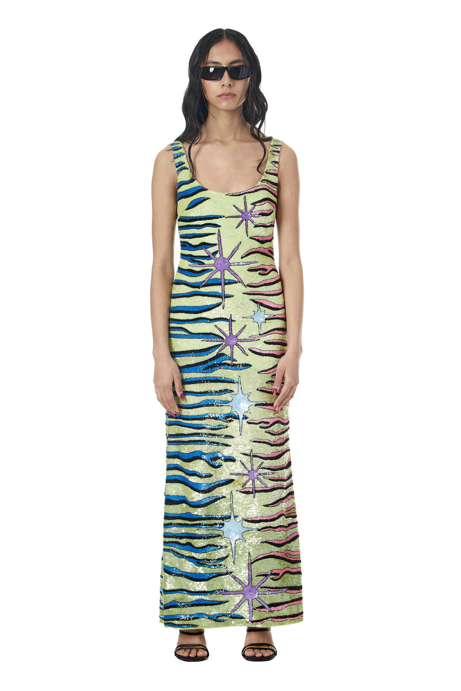 'Wild Odyssey' Embellished Dress - Kanika Goyal Label