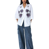 ‘GEODES' Embellished Shirt