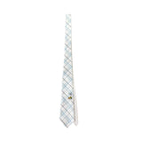 CHECK MAZE' PRINTED TIE
