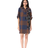 SOFT BRIAR' EMBELLISHED DRESS