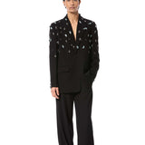 DUSKEI' EMBELLISHED BLAZER