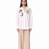 RAYNE' EMBELLISHED SHIRT