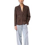 SOLSHADOW' EMBELLISHED BLAZER