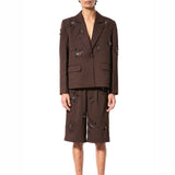 SOLSHADOW' EMBELLISHED BLAZER