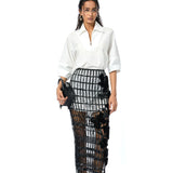 KAIRIS EMBELLISHED SKIRT