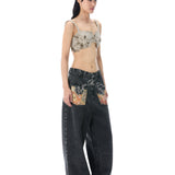 BURN ME TWICE DENM PANTS