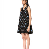 STARLACE' EMBELLISHED DRESS