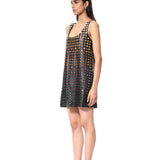 DIAMANTE' EMBELLISHED DRESS