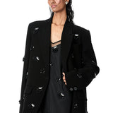 ‘LYSITHEA’ Embellished Blazer