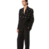 DUSKEI' EMBELLISHED BLAZER