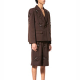 SOLSHADOW' EMBELLISHED BLAZER