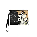 WIRE WALTZ' LEATHER ZIP POUCH