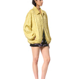 ZELOR' EMBELLISHED BOMBER