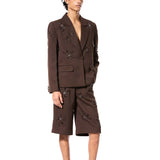 SOLSHADOW' EMBELLISHED BLAZER