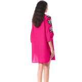 DESERT PLUME' EMBELLISHED DRESS