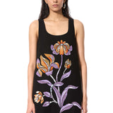 SECRET EDEN' EMBELLISHED DRESS