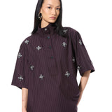 GILDANE' EMBELLISHED TOP