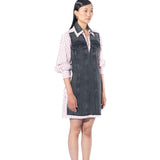 PORCELA' DENIM DRESS