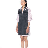 PORCELA' DENIM DRESS
