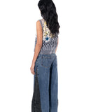 LUCID NOON' EMBELLISHED TOP