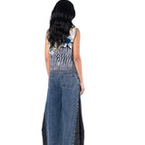 LUCID NOON' EMBELLISHED TOP