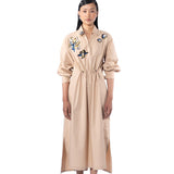 EMBERFLOR' MIDI DRESS