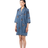 SOLAIR' DENIM DRESS