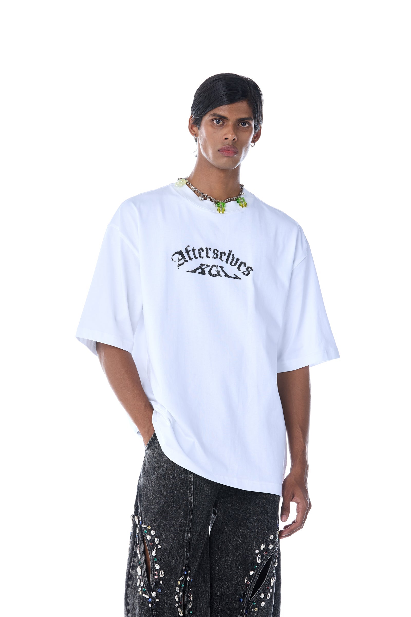 'AFTERSELVES' T - SHIRT - Kanika Goyal Label