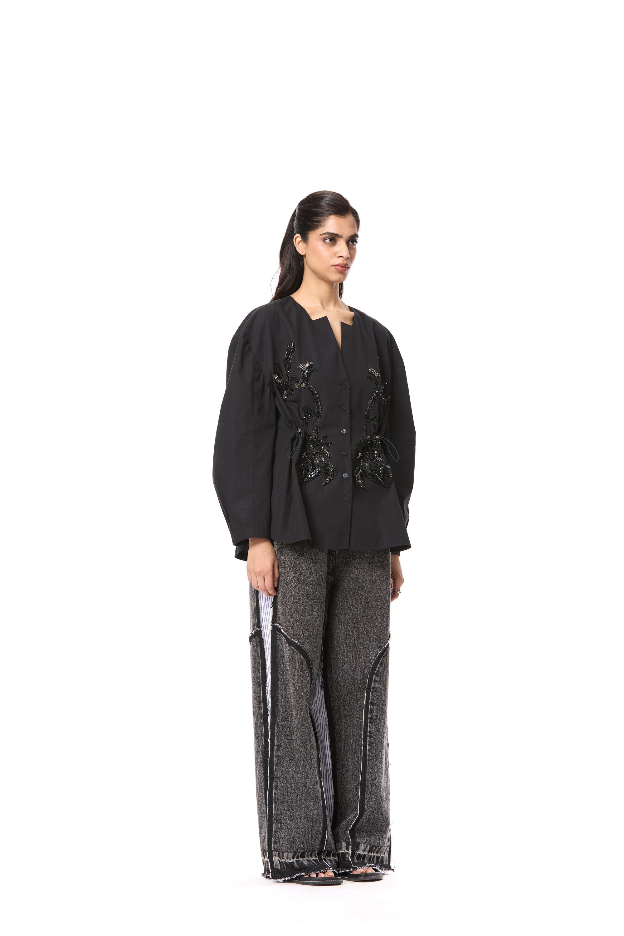 'AIKO' EMBELLISHED TOP - Kanika Goyal Label