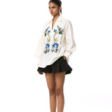 'AIKO' EMBELLISHED TOP - Kanika Goyal Label