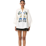 'AIKO' EMBELLISHED TOP - Kanika Goyal Label