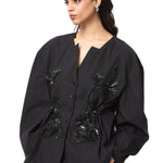 'AIKO' EMBELLISHED TOP - Kanika Goyal Label