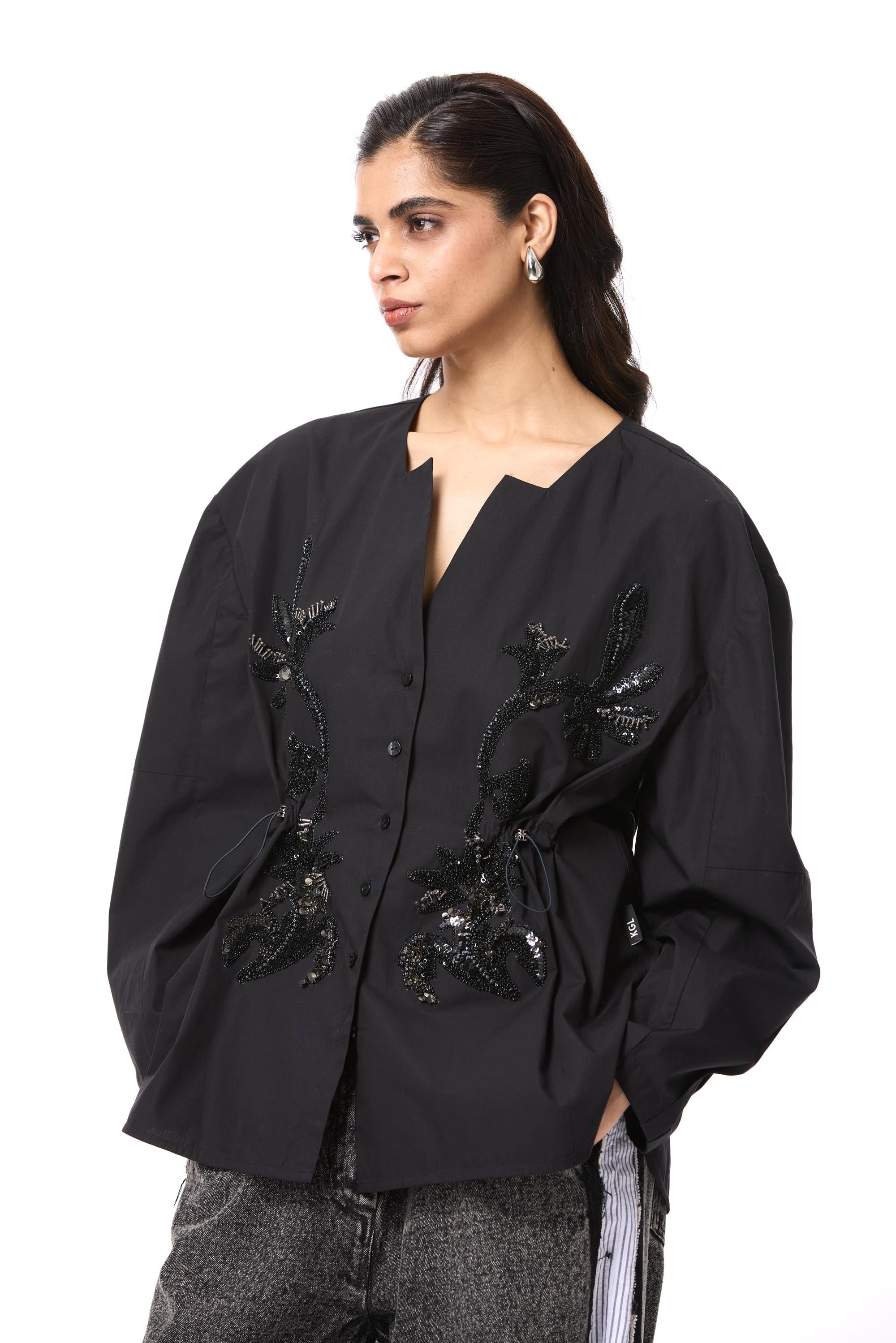 'AIKO' EMBELLISHED TOP - Kanika Goyal Label