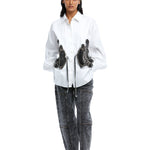 Algae' Barrel Denim Pants - Kanika Goyal Label