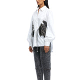 Algae' Barrel Denim Pants - Kanika Goyal Label