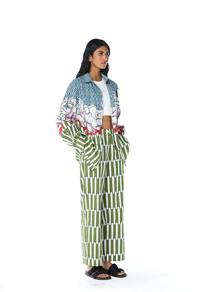 ‘ALTHEA’ Printed Co - ordinated Set - Kanika Goyal Label