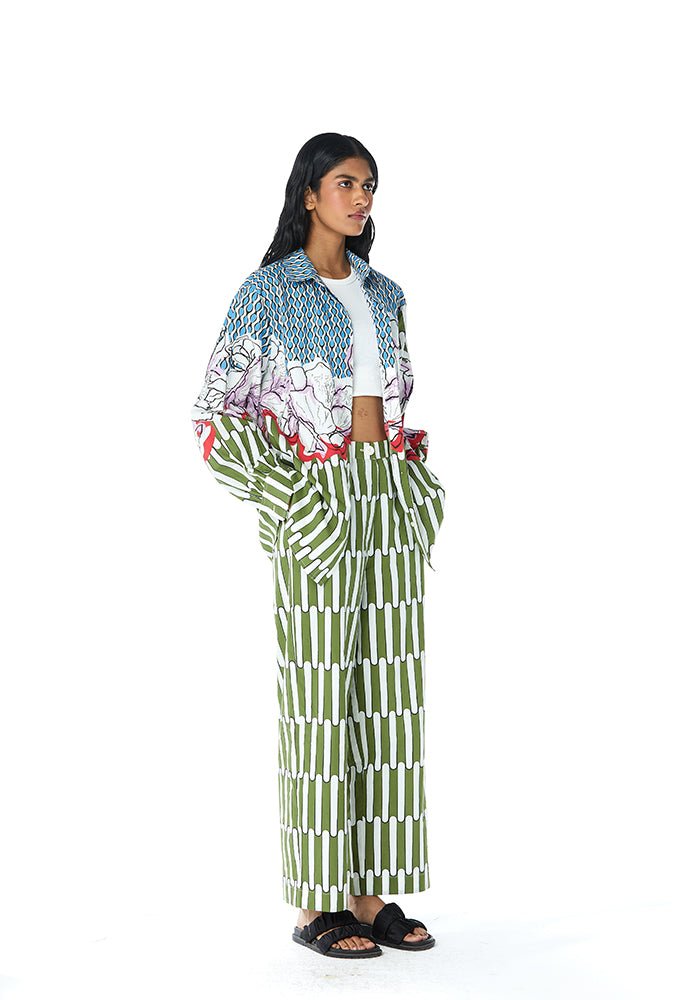 ALTHEA Printed Co - ordinated Set - Kanika Goyal Label