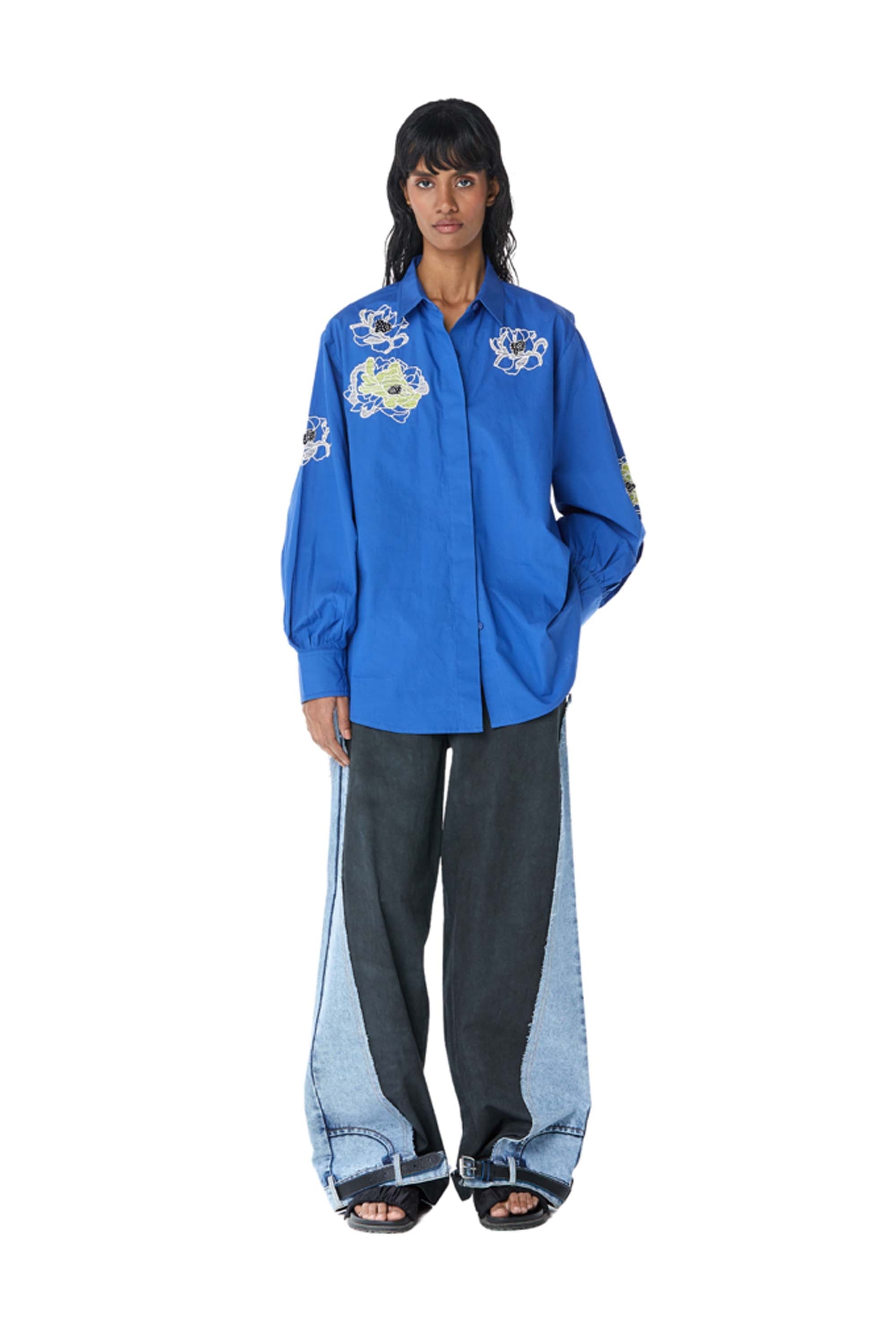 ‘AMARA' Embellished Shirt - Kanika Goyal Label