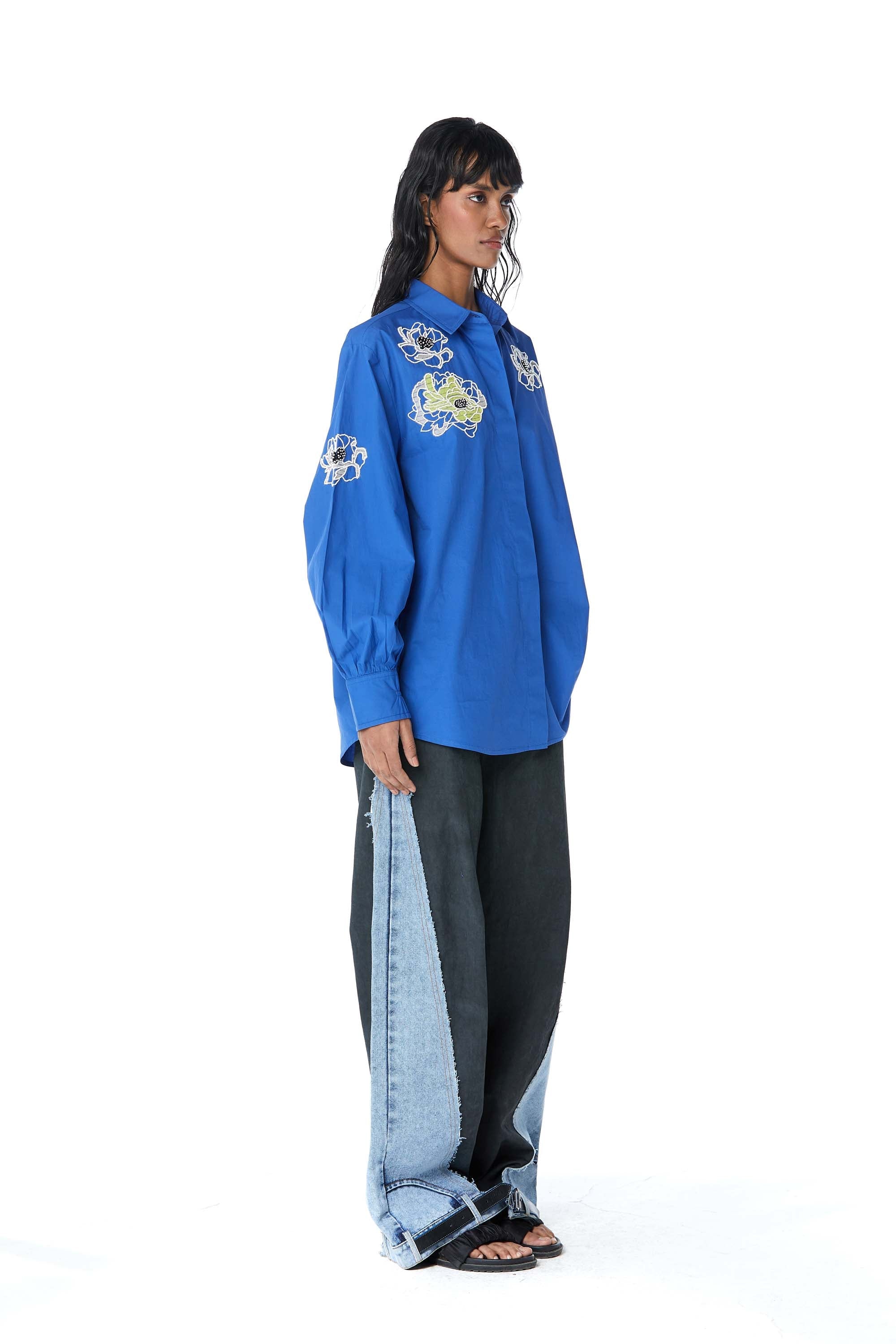 ‘AMARA' Embellished Shirt - Kanika Goyal Label