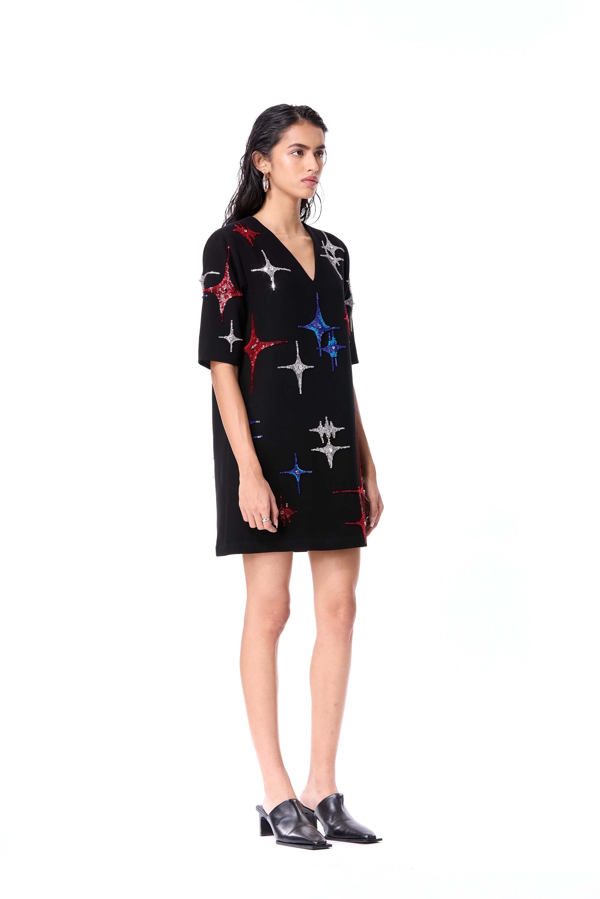 ARIS EMBELLISHED DRESS - Kanika Goyal Label
