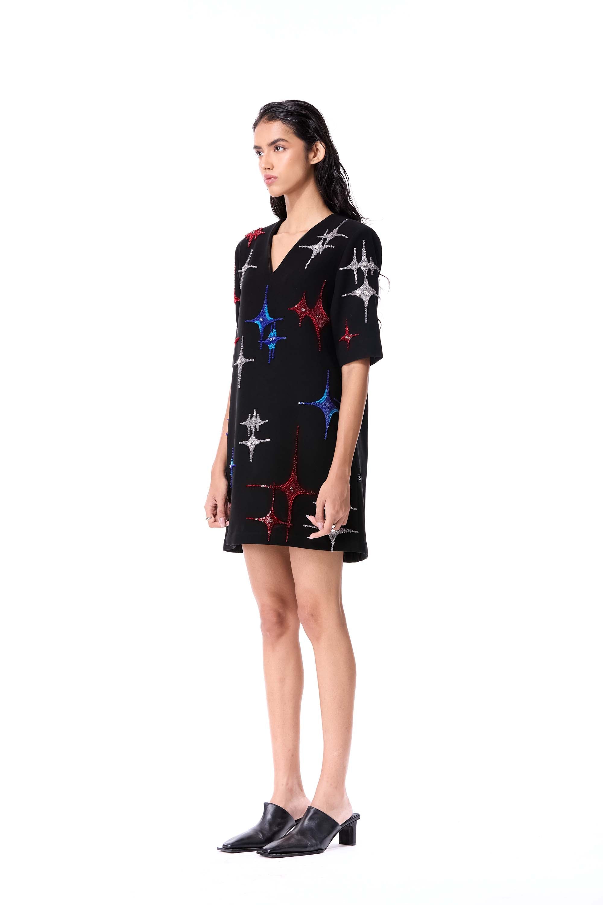 ARIS EMBELLISHED DRESS - Kanika Goyal Label