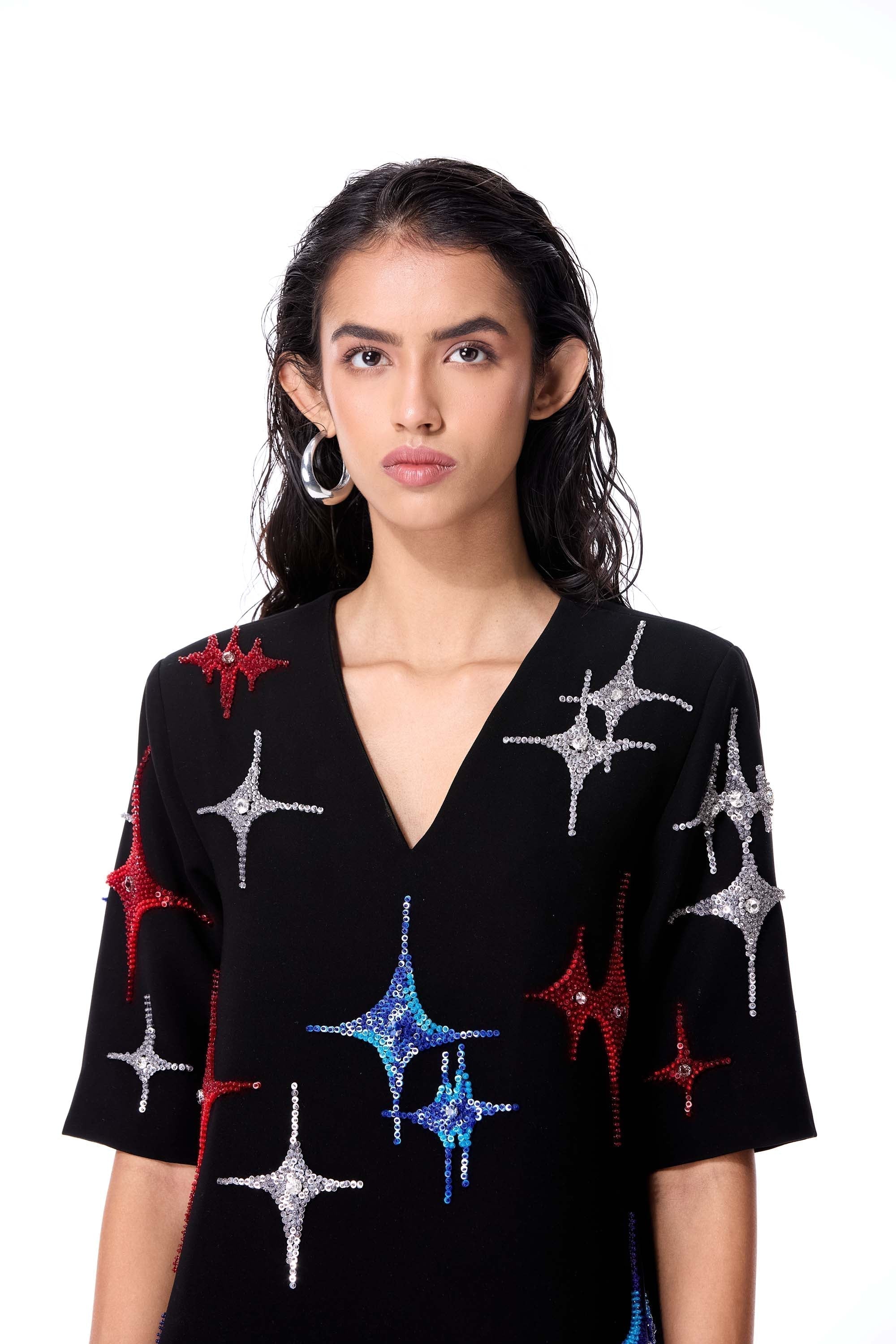 ARIS EMBELLISHED DRESS - Kanika Goyal Label