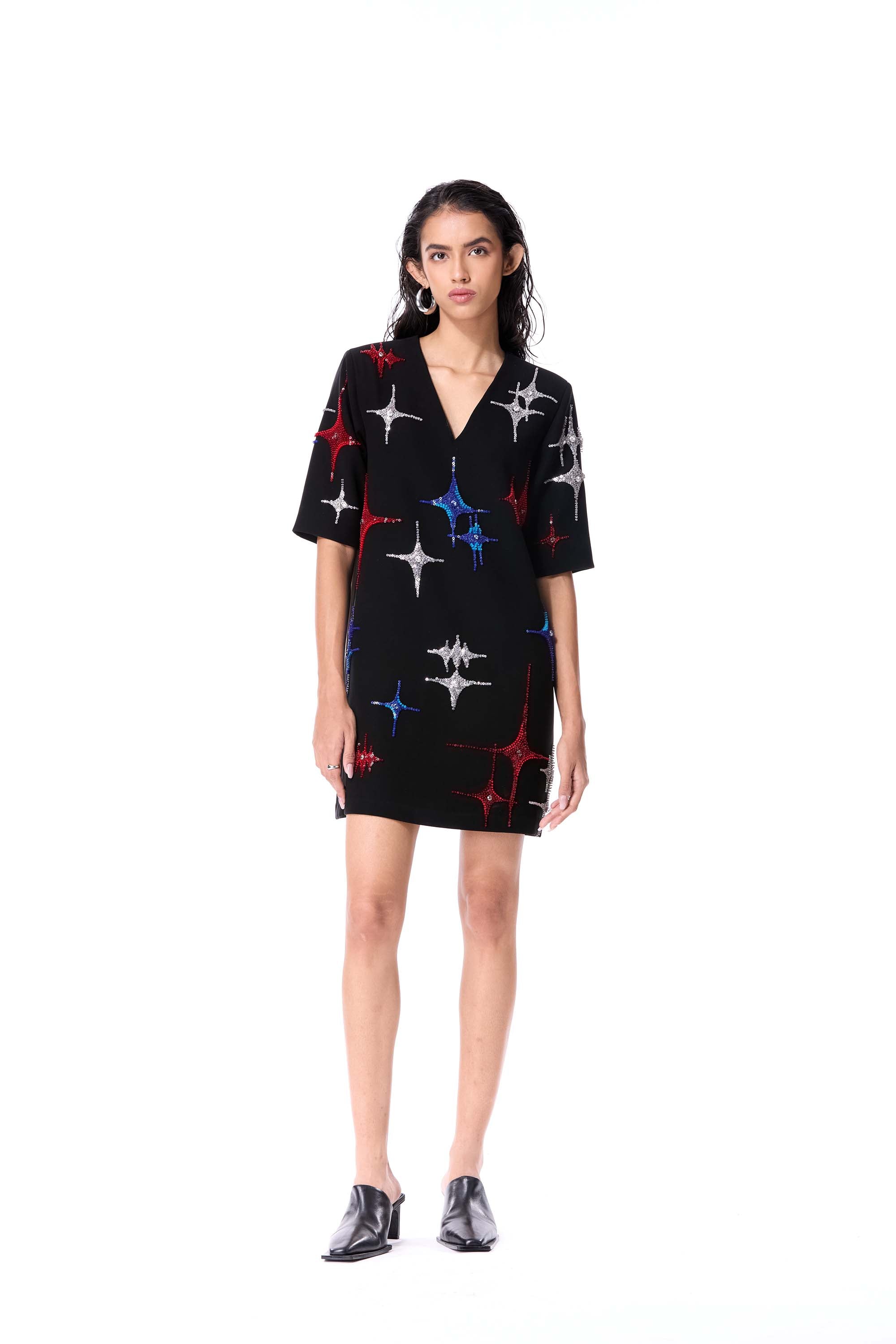 ARIS EMBELLISHED DRESS - Kanika Goyal Label