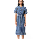 ARKONIA D ENIM DRESS - Kanika Goyal Label