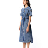 ARKONIA D ENIM DRESS - Kanika Goyal Label