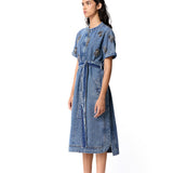 ARKONIA D ENIM DRESS - Kanika Goyal Label
