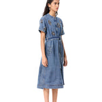 ARKONIA D ENIM DRESS - Kanika Goyal Label