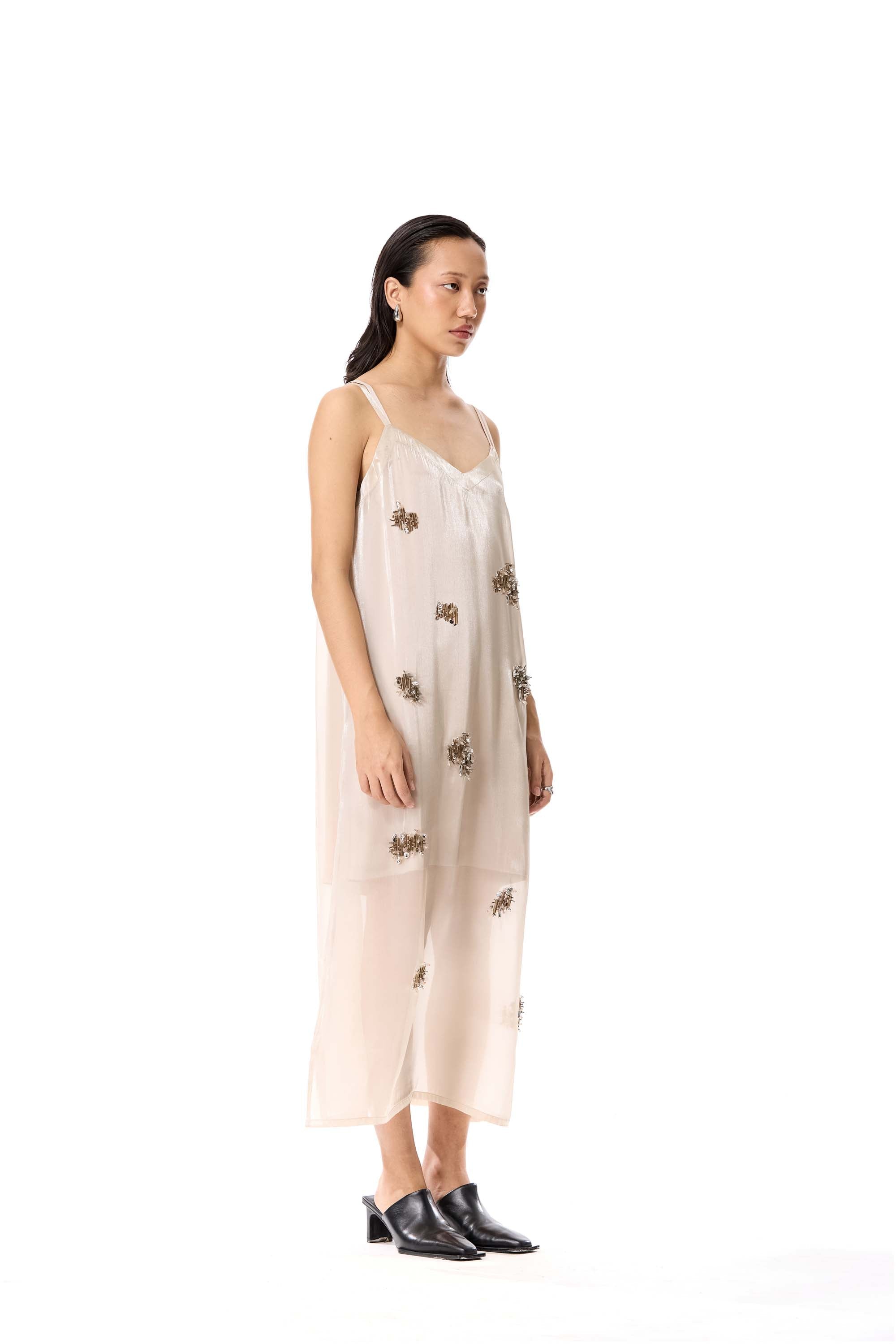 ARKONIA EMBELLISHED DRESS - Kanika Goyal Label