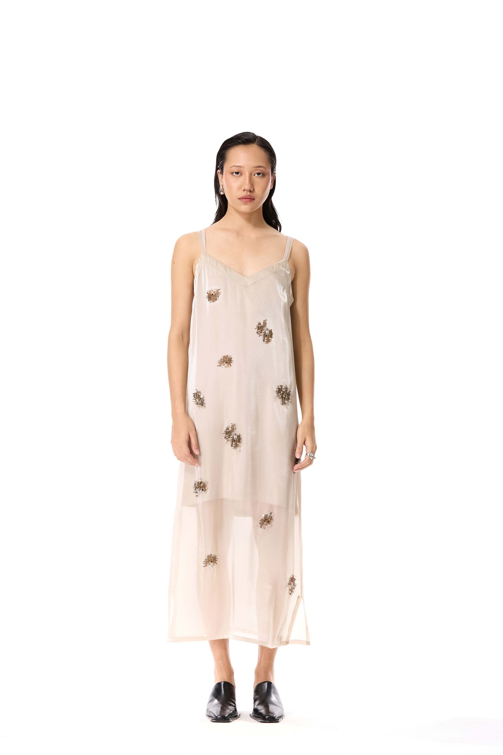 ARKONIA EMBELLISHED DRESS - Kanika Goyal Label